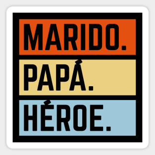 Marido Papá Héroe (Super Esposo / Superhéroe / 3C) Magnet